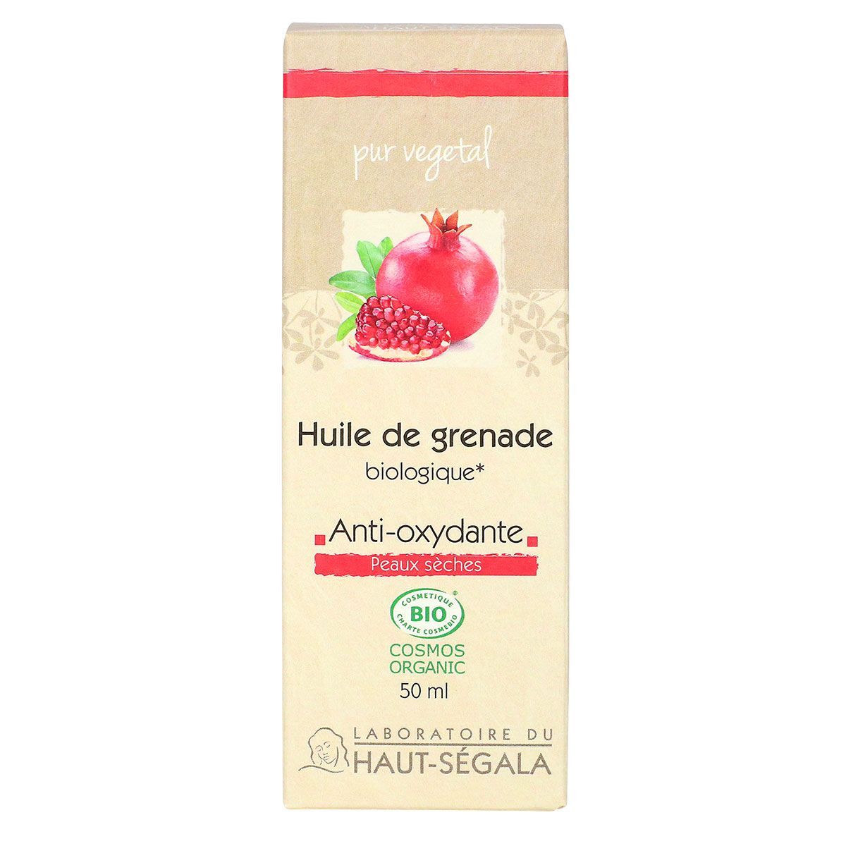 Huile De Grenade Pure Pressée à Froid Punica Granatum - Soin Anti-âge Pour Peau Et Cheveux - 100% Naturelle - Neuf