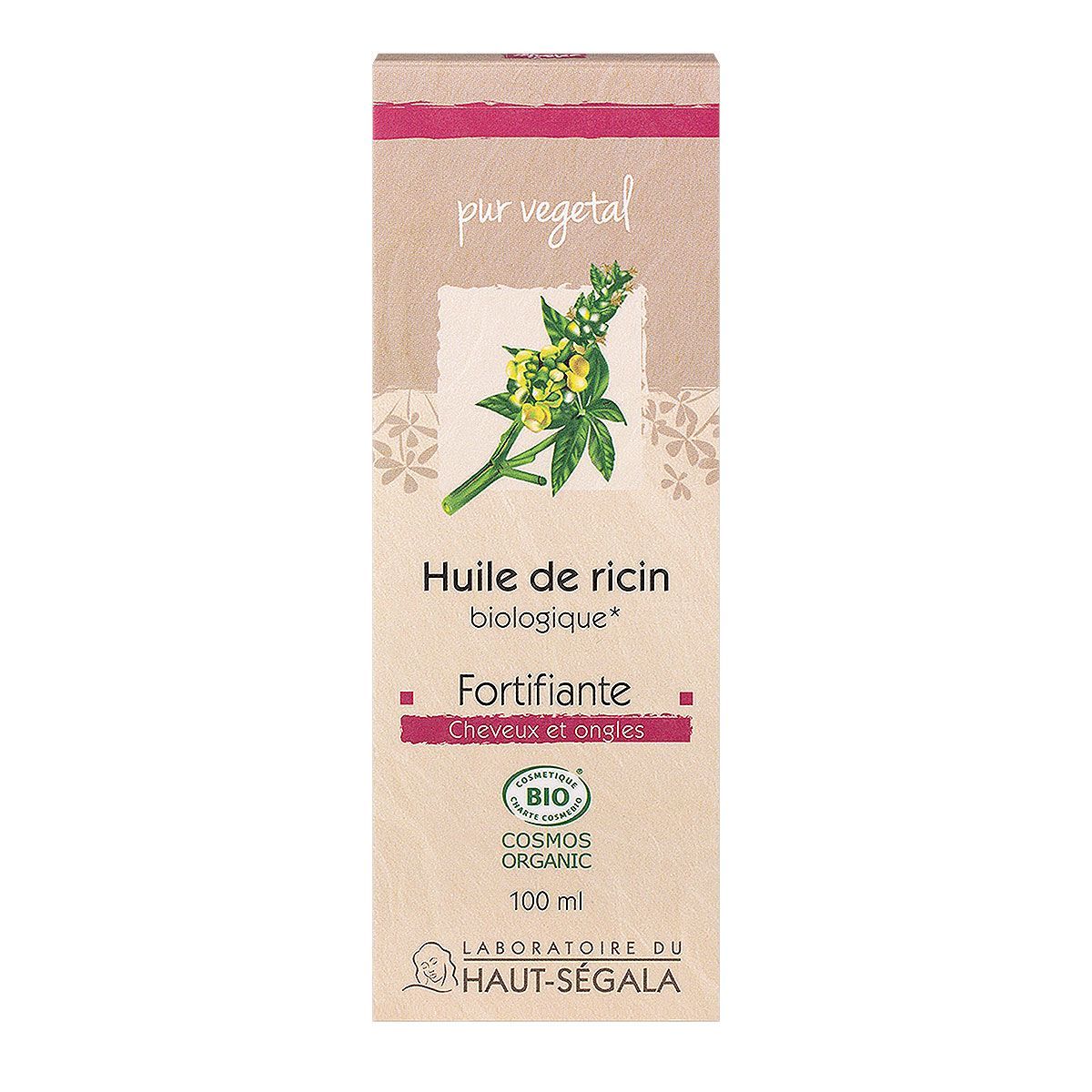 Huile De Ricin Pur 100% Naturelle - 100 Ml, Pour Pousse Et Soin Des Cheveux, Barbe - Origine Madagascar