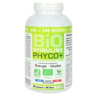 Spiruline Phyco+ bio 800 comprimés +200 offerts