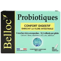 Probiotiques confort digestif 30 gélules