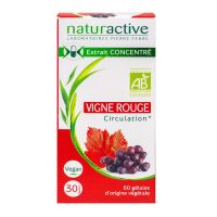 Extrait concentré Vigne rouge bio 60 gélules