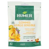 Gommes gorge sensible citron 30 gommes