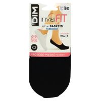 InvisiFit protège-pieds femme noir spécial baskets T39/42