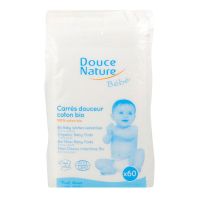 60 carrés coton bébé