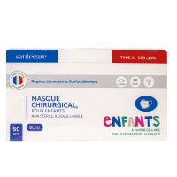 50 masques chirurgicaux enfant Type II