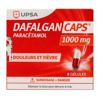 DafalganCaps 1000mg 8 gélules