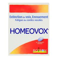 Homeovox 60 comprimés enrobés