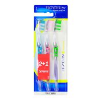 2+1 brosses à dents inter-actives - Souple