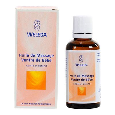 Huile de Massage Ventre de Bébé - Weleda