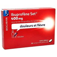 Ibuprofene Set 400mg 12 comprimés