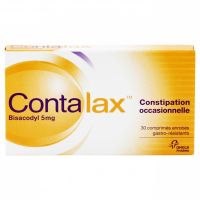 Contalax bisacodyl 5mg 30 comprimés