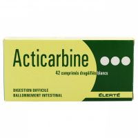Acticarbine digestion difficile 42 comprimés dragéifiés