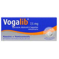Vogalib 7,5mg 8 lyophilisats oraux