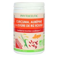 Levure de riz rouge et curcuma bio 60 comprimés