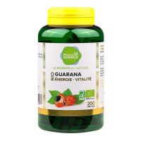 Guarana bio 200 gélules