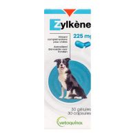 Zylkene  225mg anti stress chien moyen 30 gélules