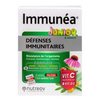 Immunea Junior dès 3 ans Vitamines C et D3 12 sachets
