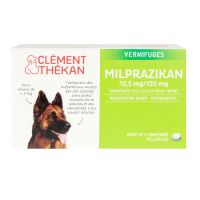 Milprazikan chiens 5kg 2 comprimés