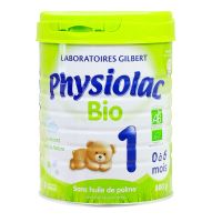 Lait 1er âge bio 0 à 6 mois 800g