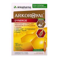 Arkoroyal Dynergie 20 ampoules