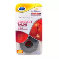 ExpertSupport paire semelles anti-douleur genou et talon 40-42