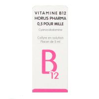 vitamine B12 collyre 5ml