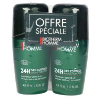 Homme Day Control Protect déo roll-on 24h 2x75ml