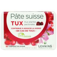 Pâte Suisse Tux plantes pectorales 40 gommes