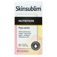Skinsublim nutrition peau sèche huiles précieuses 40 capsules