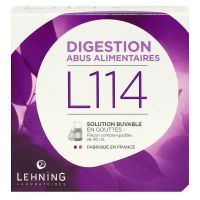 L114 digestion abus alimentaires 30ml