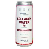 Eau pétillante au collagène fraise-gingembre 330ml