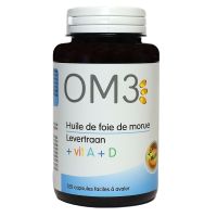 OM3 huile de foie de morue 120 capsules