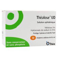 Thealose UD solution ophtalmique lubrifiante 30 unidoses