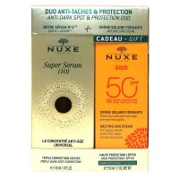 Coffret Super serum [10] 30ml + Sun creme solaire fondante SPF50 50ml offerte