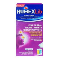 HumexLib état grippal 8 sachets