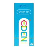 Eden 12 préservatifs extra-fins lubrifiés