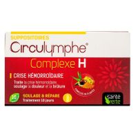 Circulymphe Complexe H 10 suppositoires