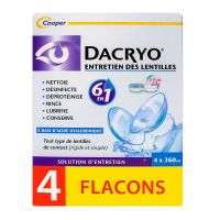 Dacryo entretien des lentilles 6en1