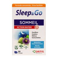 Sleep & Go sommeil action rapide 30 comprimés