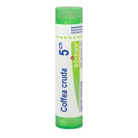 Coffea cruda tube granule