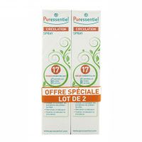 Spray circulation 17 huiles essentielles 2x100ml