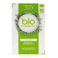 Infusion bio romarin 20 sachets