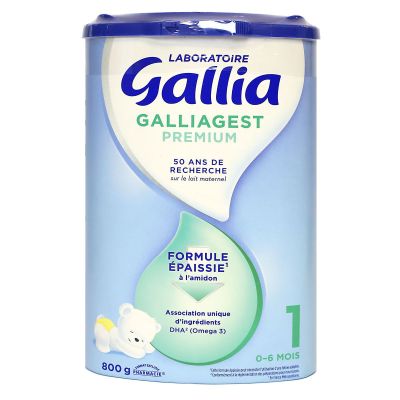 Gallia Calisma Relais 1 Lait En Poudre 1er Âge 0-6 Mois Boîte 400g
