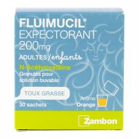 Fluimucil expectorant 200mg 30 sachets