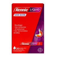 Rennie Liquo sans sucre 20x10ml