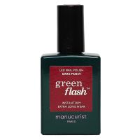 Green Flash vernis à ongle semi-permanent Dark Pansy 15ml