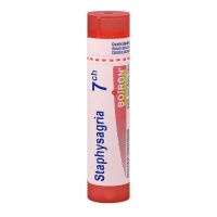 Staphysagria tube granule