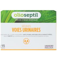 Voies urinaires huiles essentielles 15 gélules