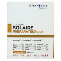 Oligo'Sun préparateur solaire 3en1 60 gélules