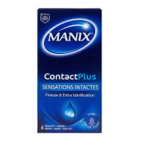 ContactPlus sensations intactes 6 préservatifs